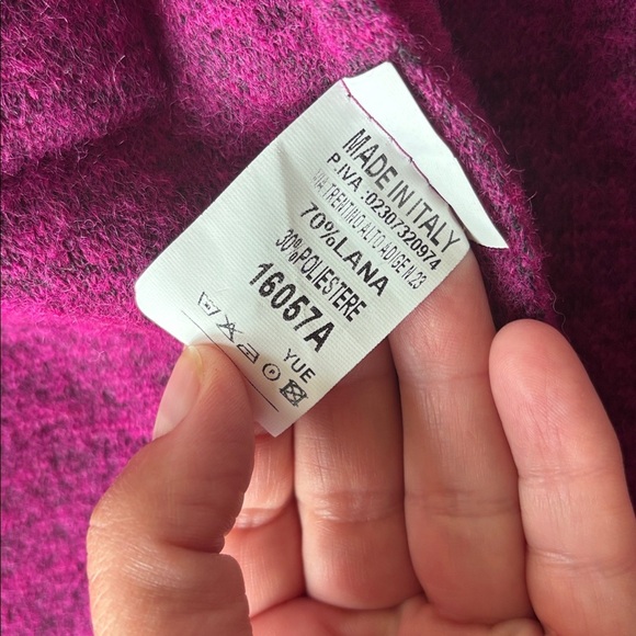 Wool blend belted jacket - Picture 5 of 8